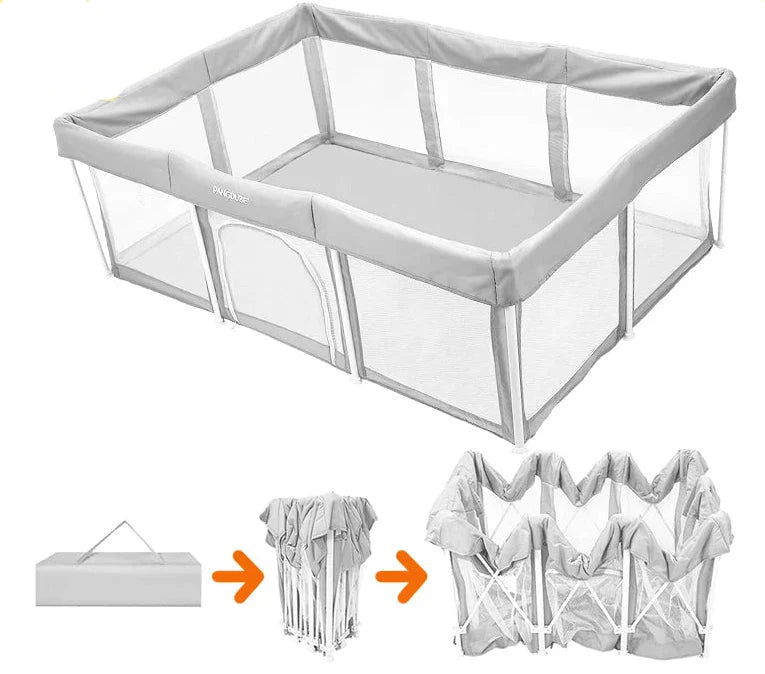 Parc bébé pliable - Aire de jeu intérieure et extérieure