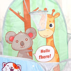 Parc bébé intérieur avec panier de basket